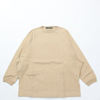 HAVERSACK / ヘビードライ天竺　ラグランロングTシャツ BEIGE