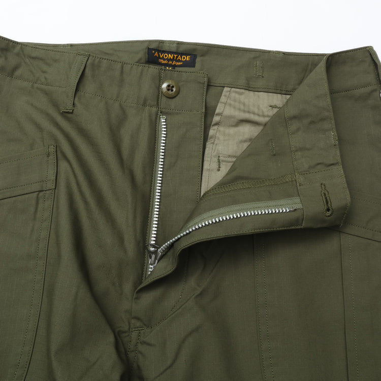 A VONTADE / Fatigue Trousers ver.2  -Ripstop- OLIVE