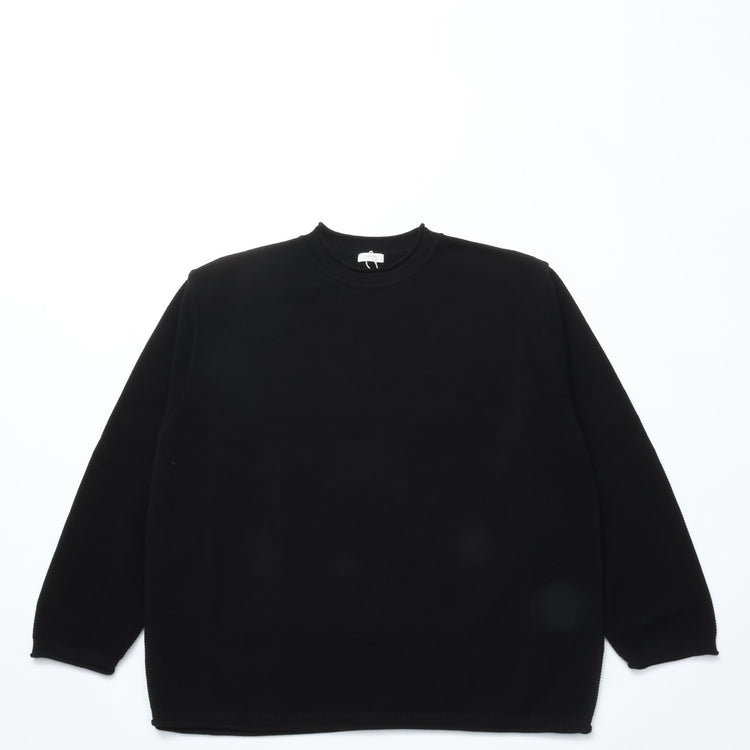 crepuscule / Light Moss Stitch P/O BLACK