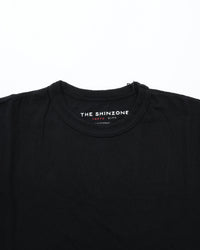 THE SHINZONE / CREW NECK T-SHIRT BLACK