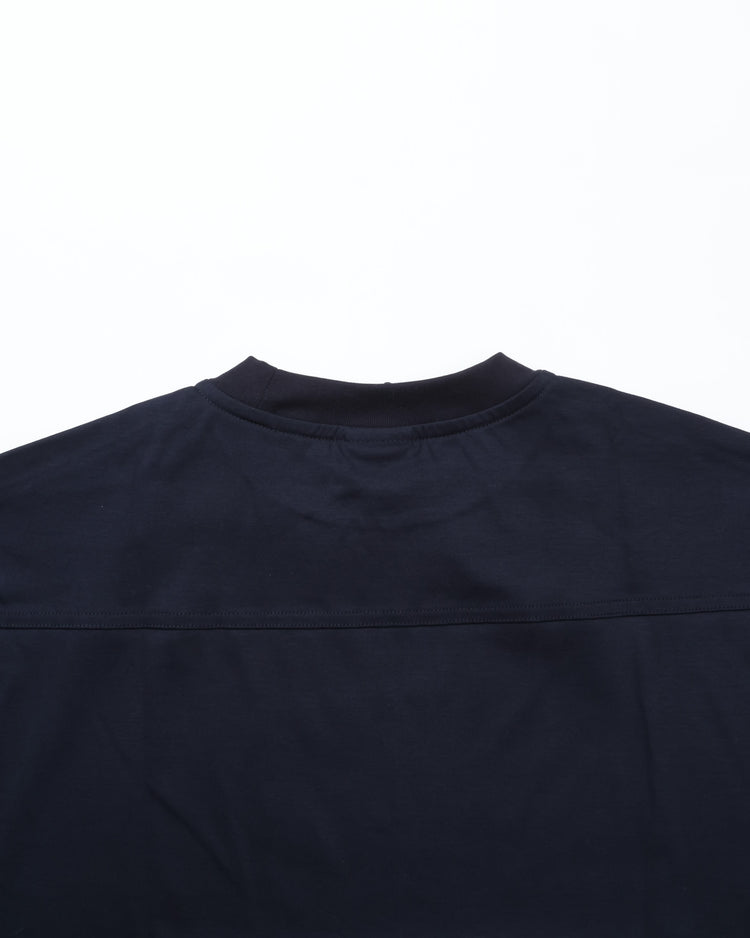 THE SHINZONE / HALF SLEEVE SMART TEE NAVY