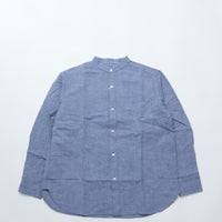 maillot / Sunset New Stand Collar Shirts BLUE