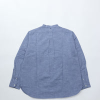 maillot / Sunset New Stand Collar Shirts BLUE