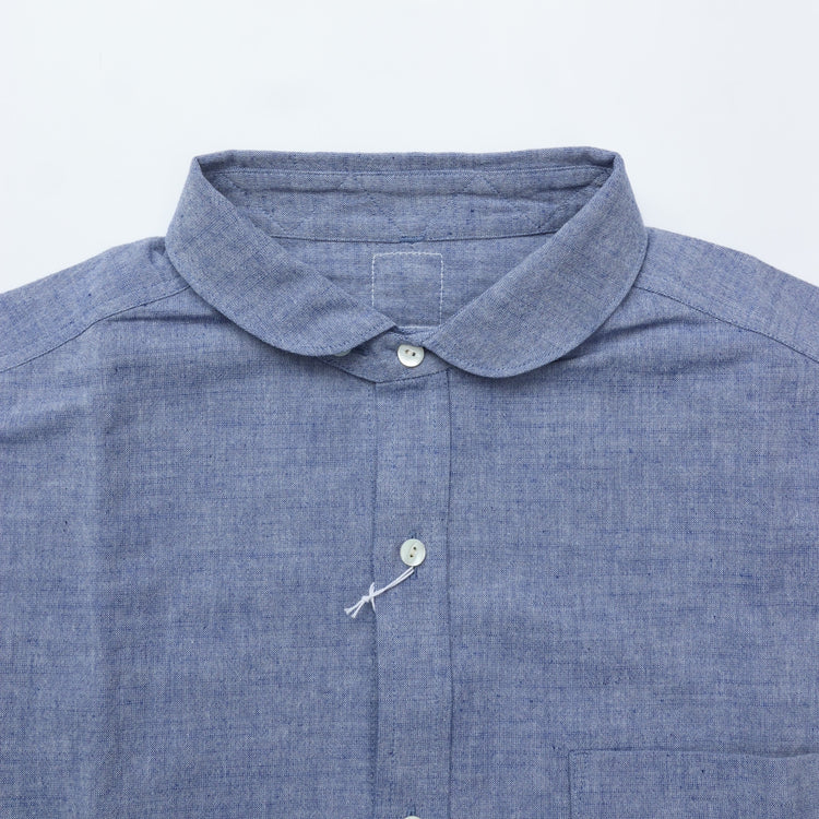 maillot / tech tweed big pocket shirt JK MAS-24252 GRAY