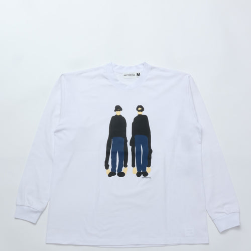 COTTON PAN / ありがとう／ロンTEE WHITE