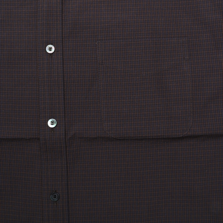 EEL Products  / ATELIER SHIRTS 36 BROWN CHECK