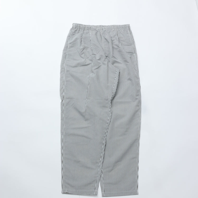 BURLAP OUTFITTER/   TRACK PANT PRINTED WHITE/CHARCOAL STRIPE