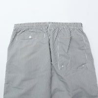 BURLAP OUTFITTER/   TRACK PANT PRINTED WHITE/CHARCOAL STRIPE