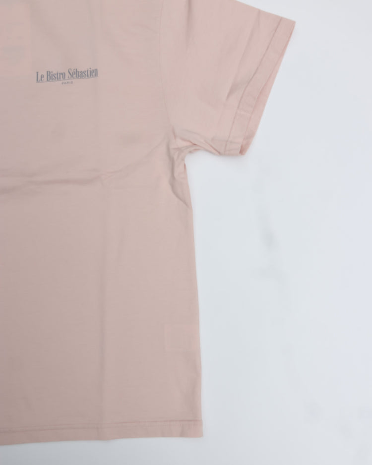 THE SHINZONE / BISTRO MENU TEE PINK