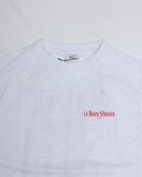 THE SHINZONE / BISTRO MENU TEE WHITE