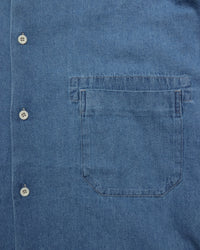 ARMY TWILL / LIGHT DENIM SHIRT BLUE