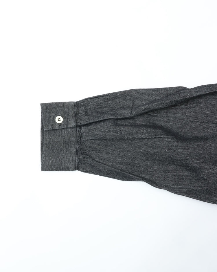 ARMY TWILL / LIGHT DENIM SHIRT CHARCOAL