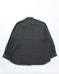 ARMY TWILL / LIGHT DENIM SHIRT CHARCOAL