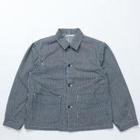 HATSKI / Hickory Herringbone Work Jacket -Stripe- HTK-23013-H