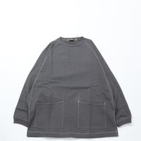 HAVERSACK / ヘビードライ天竺　ラグランロングTシャツ CHARCOAL