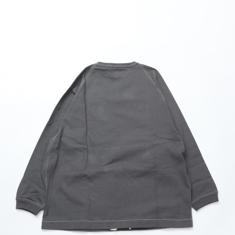 HAVERSACK / Heavy dry jersey raglan long T-shirt