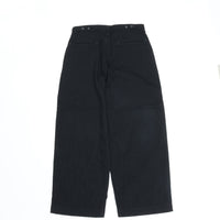 PORTER CLASSIC / CLASSIC DENIM GENE KELLY PANTS BLACK