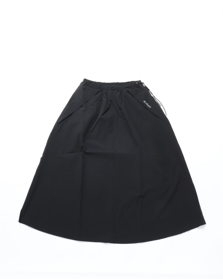 WILD THINGS / ラックススカート LAX SKIRT BLACK