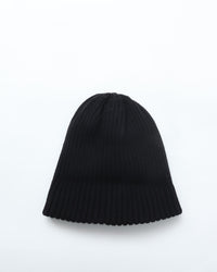 crepuscule / Knit Cap 3 BLACK