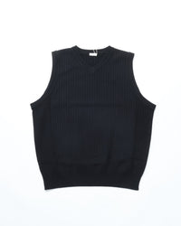 crepuscule / Stripe Mesh Vest