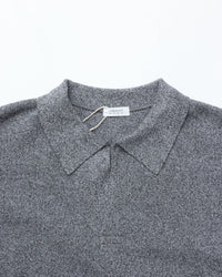 crepuscule / Moss Stitch Polo D.GRAY