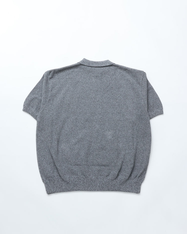 crepuscule / Moss Stitch Polo D.GRAY