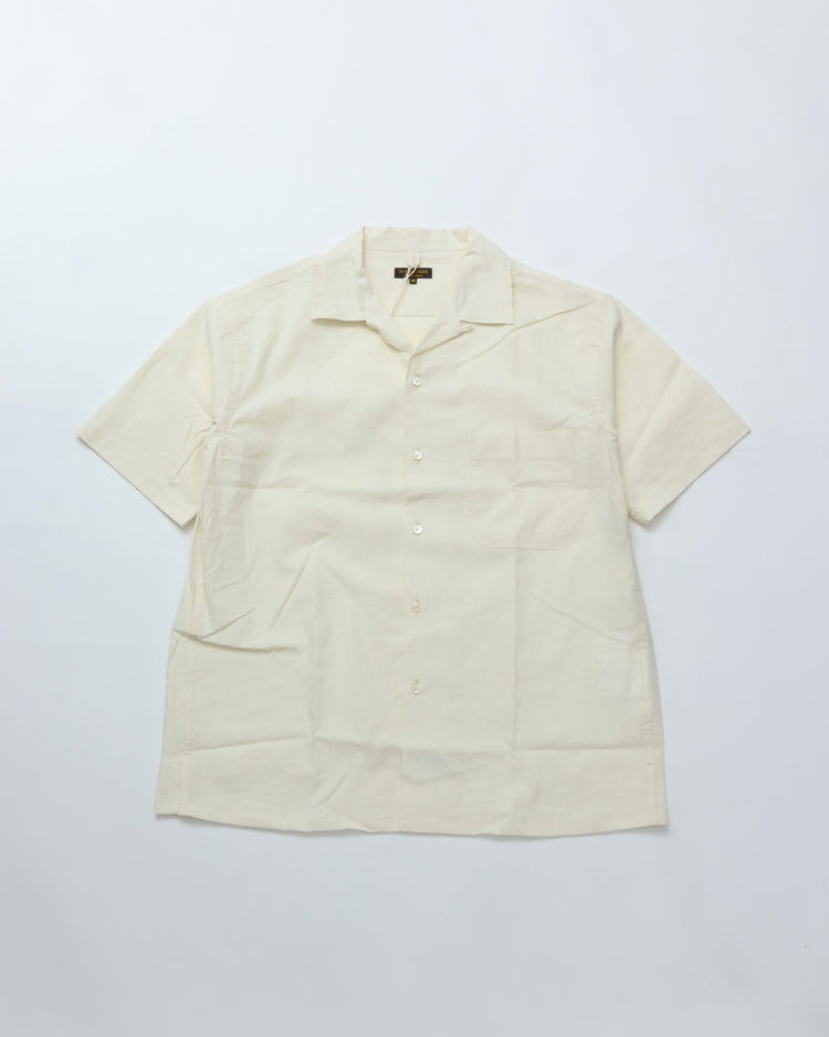 A VONTADE / Open Collar Shirts S/S 0 ECRU