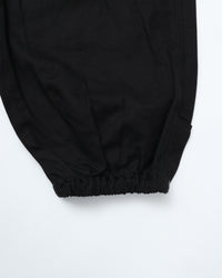 roundabout /  Cotton Serge 3tuck Big Balloon Pants