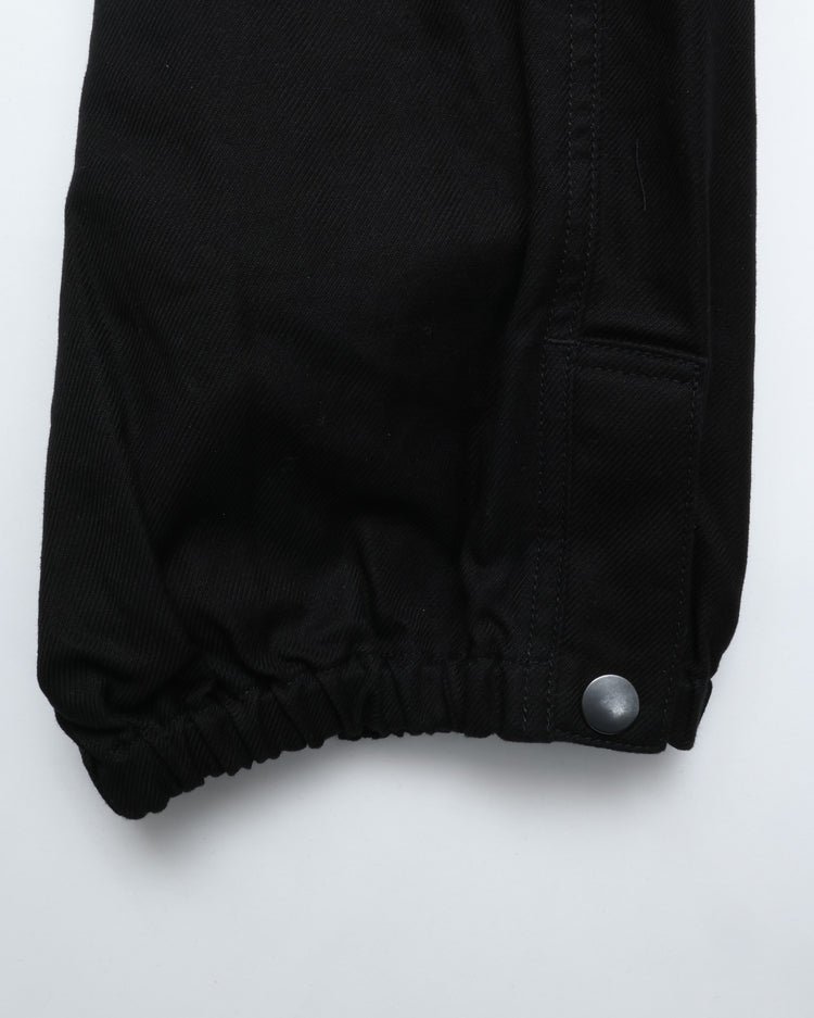 roundabout /  Cotton Serge 3tuck Big Balloon Pants