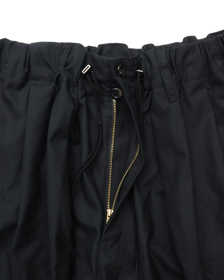 Sillage / circular pants black stripe 