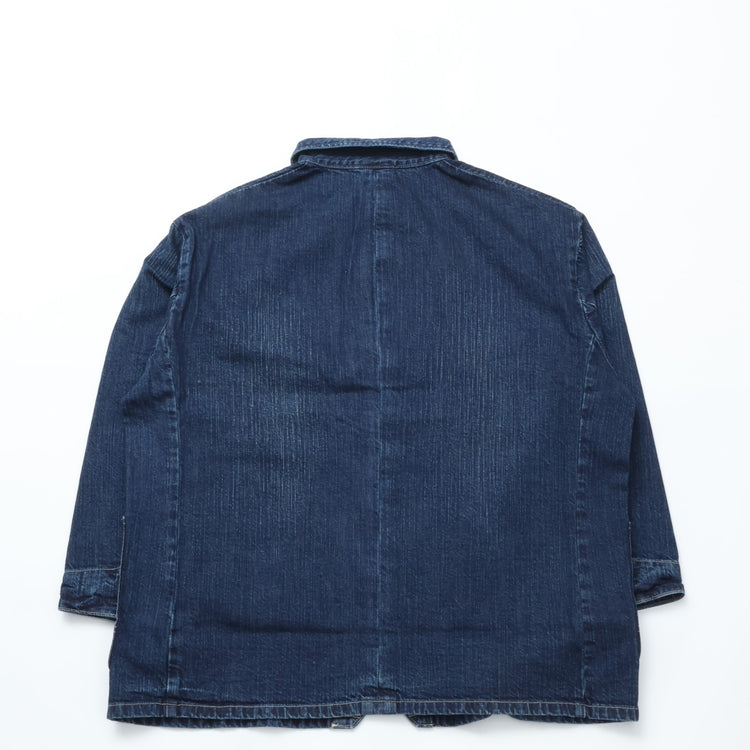 PORTER CLASSIC / STEINBECK DENIM COVERALLS NAVY