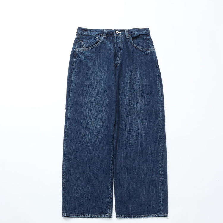 PORTER CLASSIC / STEINBECK DENIM PANTS NAVY