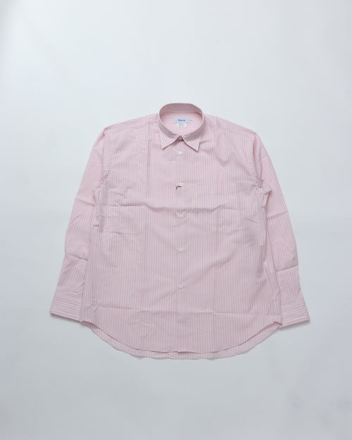 Riprap / FF REGULAR COLLAR SHIRTS PINK/WHITE