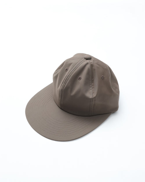 Riprap /  SEMI LONG BRIM CAP (T/W HIGH-COUNT WEATHER) DEEP TAUPE