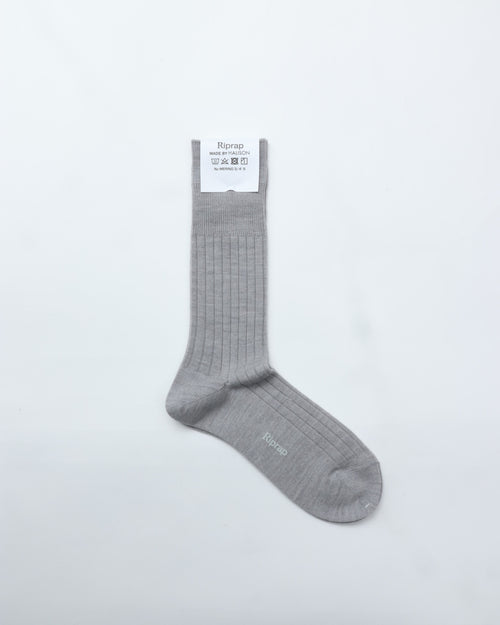 Riprap /  NZ MERINO THREE QUARTERS L GRAY