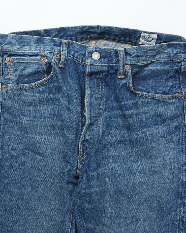 orslow / 105 STANDARD SELVEDGE DENIM 2YR WASH