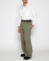 FATIGUE SLACKS  FP015 UTILITY NAVY SLACKS  Light OG w Bio-wash