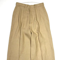 HAVERSACK / High waist 2 pleats wide pants 