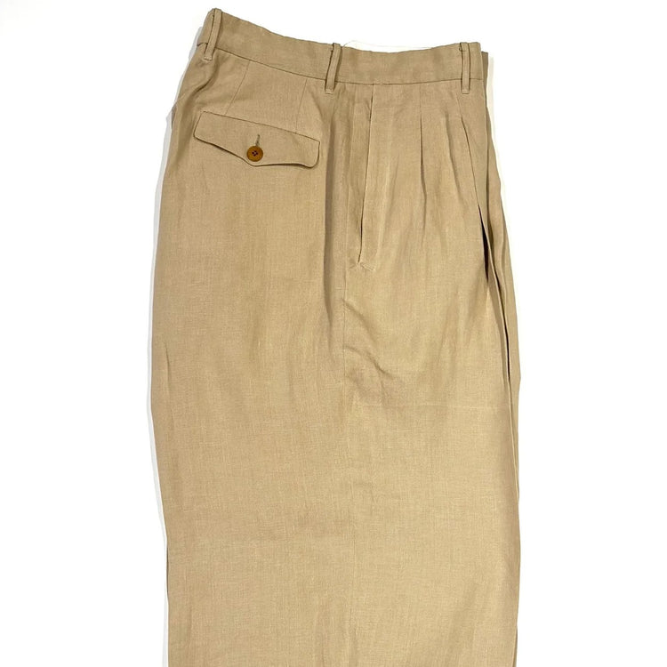 HAVERSACK / High waist 2 pleats wide pants 