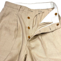 HAVERSACK / High waist 2 pleats wide pants 