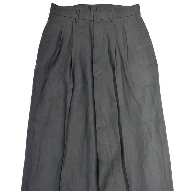 HAVERSACK / High waist 2 pleats wide pants 