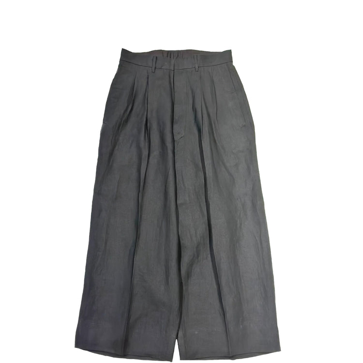 HAVERSACK / High waist 2 pleats wide pants 