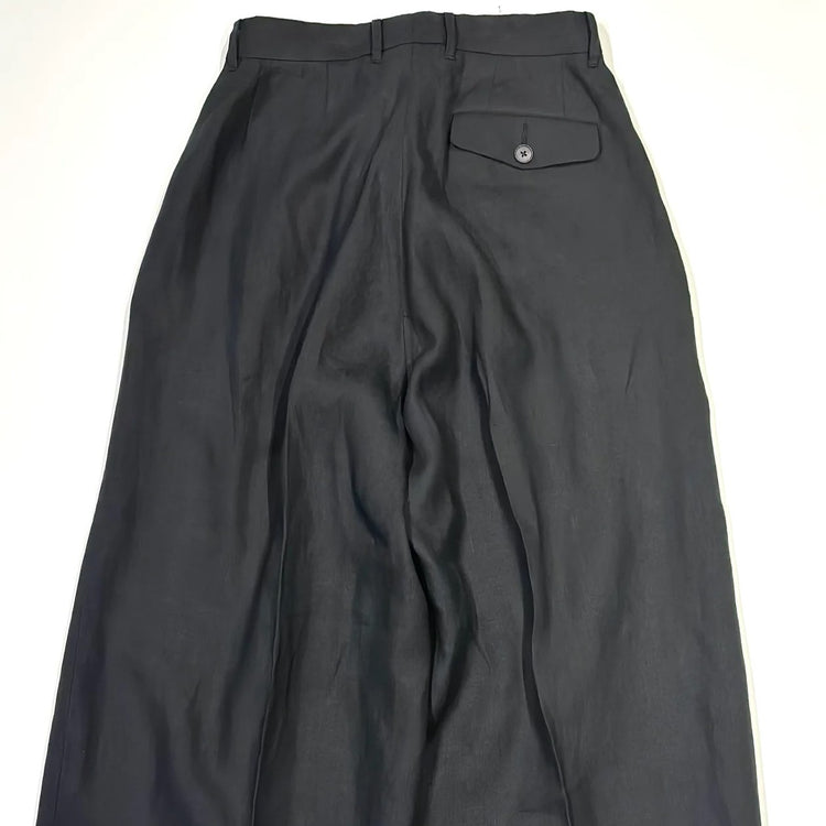 HAVERSACK / High waist 2 pleats wide pants 