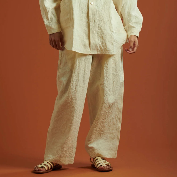 HAVERSACK / 60 linen wide pants 