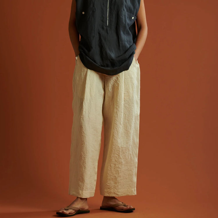 HAVERSACK / 60 linen wide pants 