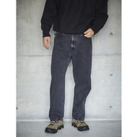 orslow / 101 DAD'S FIT DENIM PANTS(UNISEX) BLACK DENIM STONE