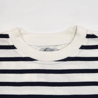 Yonetomi / WAVE COTTON BASQUE KNIT PULLOVER (CREW NECK)