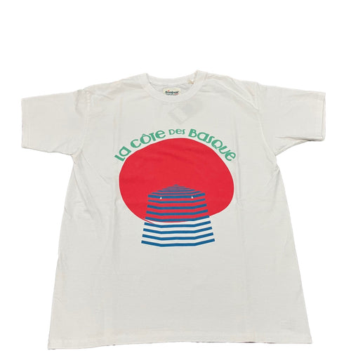 Le bonjour surf /  T-shirt S SLV a Tent print