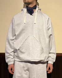 HAVERSACK / 812520　ハイゲージ裏毛　ラグランパーカー 03 TOP GRAY