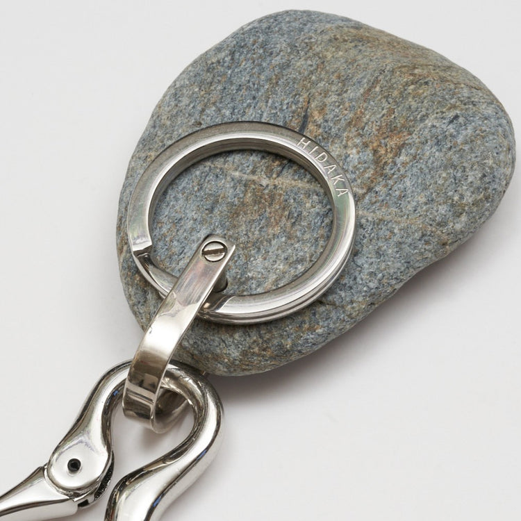 HIDAKA/ PLATING STONE KEY RING